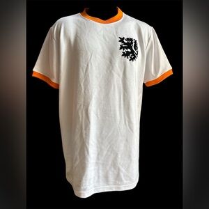 Copa Classics Holland World Cup 1978 Retro Away Jersey Size XL *A Snag On Front*